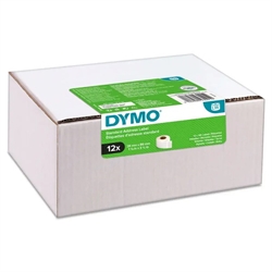 Dymo LabelWriter adresseetiket 28x89 mm - 12 ruller á 130 stk.