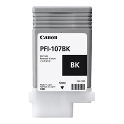 Canon PFI-107BK sort blækpatron 130 ml