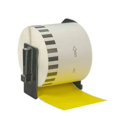 Brother DK44205 - 62 mm Kompatibel Hvid selvklæbende aftagelige etikette - 30.48m