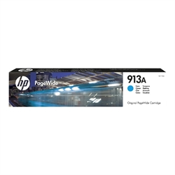 HP 913A Cyan Ink F6T77AE - 3.000 sider