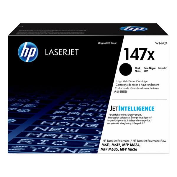 HP Toner W1470X / HP 147X Sort Tonerpatron (25.000s)