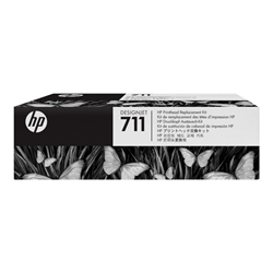 HP 711  Printerhoved-udskiftningssæt - Sort, Cyan, Magenta, Yellow
