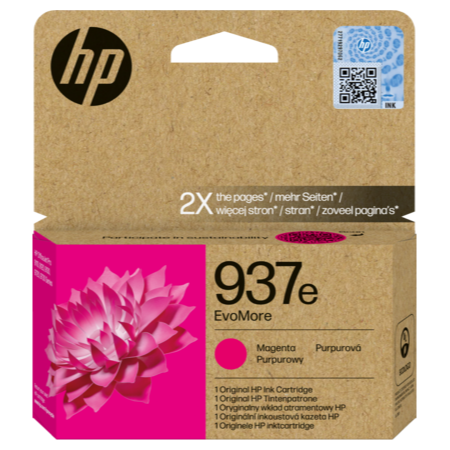 HP 937e Magenta blækpatron - (1.650s)