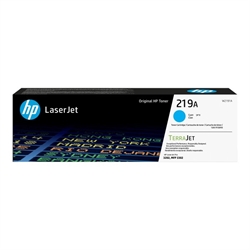 HP Toner W2191A / HP 219A Cyan Tonerpatron (1.200s)