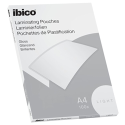 ibico A4 (80my) lamineringslommer 100 stk.