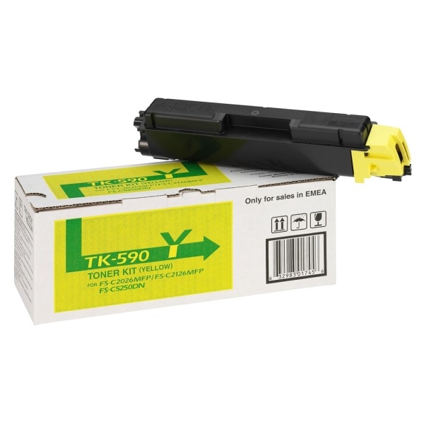 Kyocera TK-590Y Yellow Toner (5.000s)