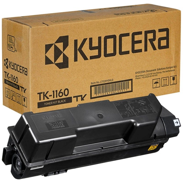 Kyocera TK-1160BK Sort Toner (7.200s)