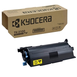 Kyocera TK-3100BK Sort Toner (12.500s)