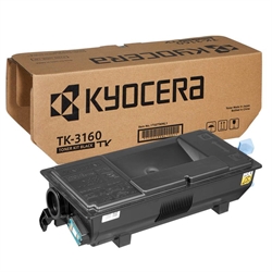 Kyocera TK-3160BK Sort Toner (12.500s)