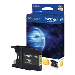 Brother LC1280XLY Yellow Blækpatron (1.200s)