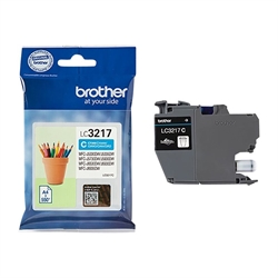 Brother LC3217C Cyan Blækpatron (550s)