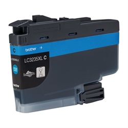 Brother LC3235XLC Cyan Blækpatron (5.000s)