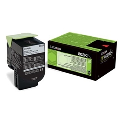 Lexmark 80C20K0 Toner Black (1.000s)