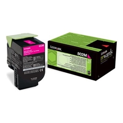Lexmark 80C20M0 Toner Magenta (1.000s)