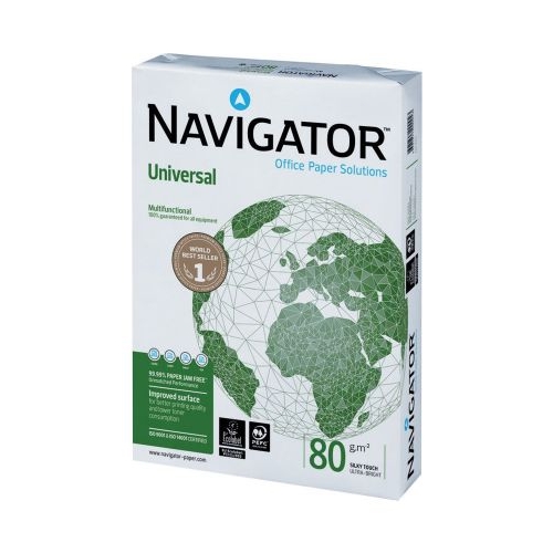 A4 Kopipapir 80g (1/1 pll) Navigator - Kr 40,00 Pr. Pakke