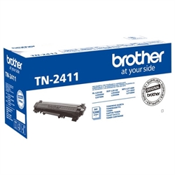 Brother TN2411 Sort Tonerpatron (1.200s)