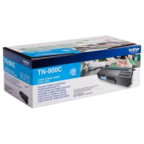 Brother TN900C Cyan Tonerpatron (6.000s)