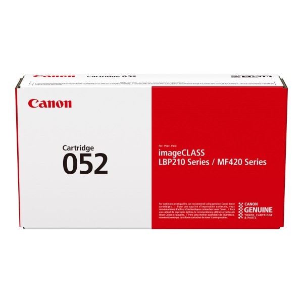 Canon CRG 052 Sort Tonerpatron (3.100s)