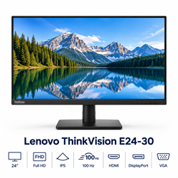 Lenovo ThinkVision E24-30 24" – Full HD IPS 100 Hz