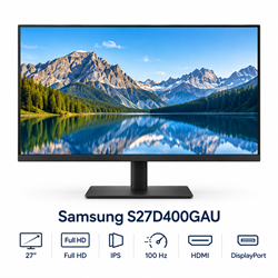 Samsung S27D400GAU 27" – Full HD IPS 100 Hz