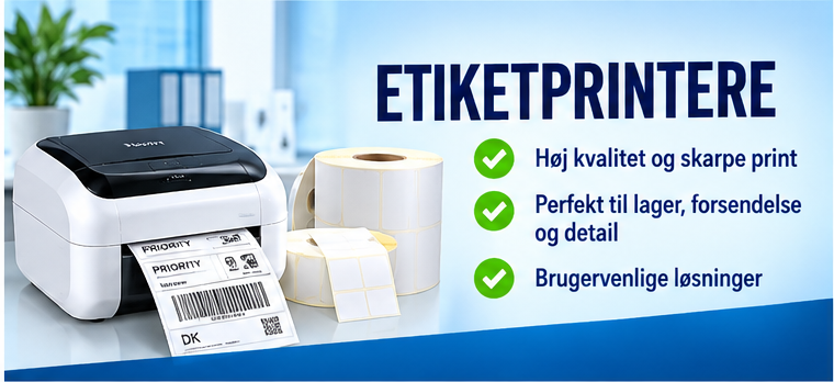 Etiketprintere til lager og forsendelser