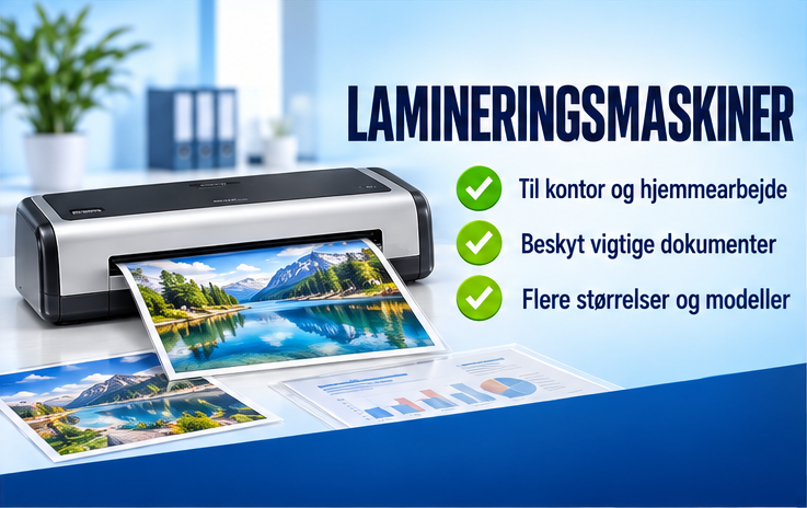 Lamineringsmaskiner til kontor og arbejdsplads