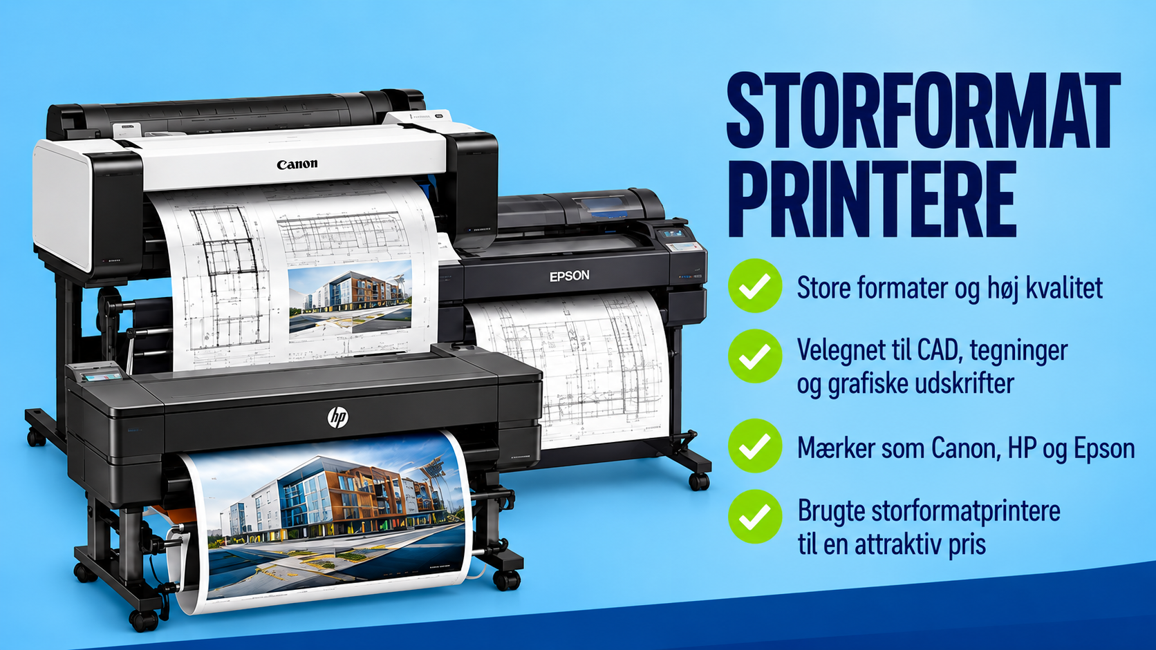 Storformat Printere hos OfficeWorld